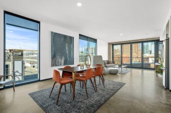 Polished concrete floors